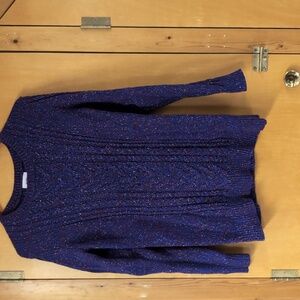 Purple sparkly Sweater